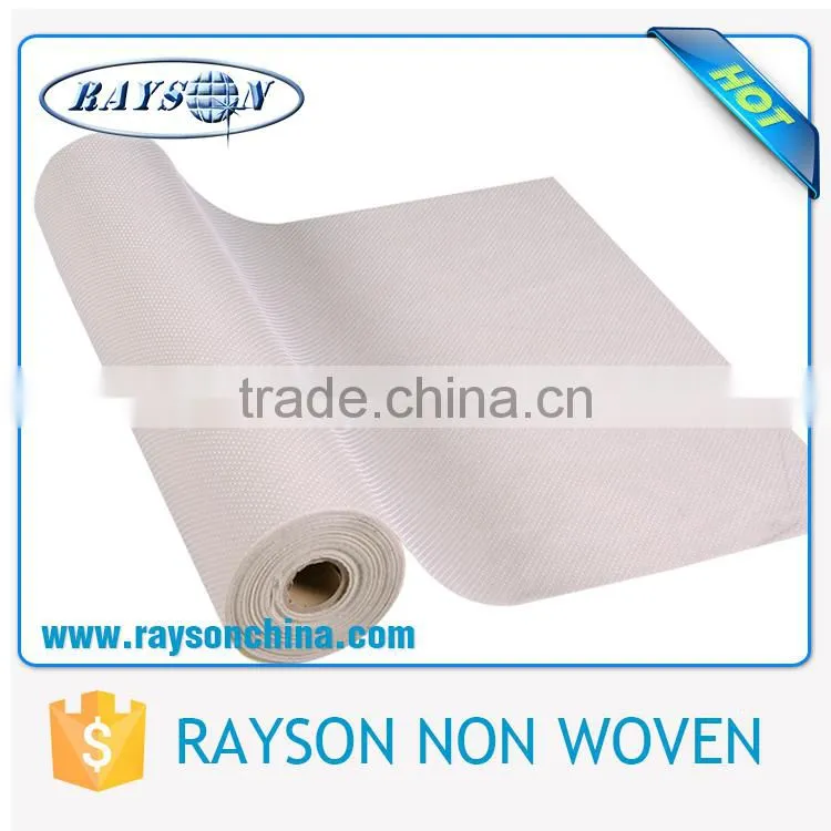 Non slip Backing Jiffy Grip Fabric / PVC Dotted Fabric
