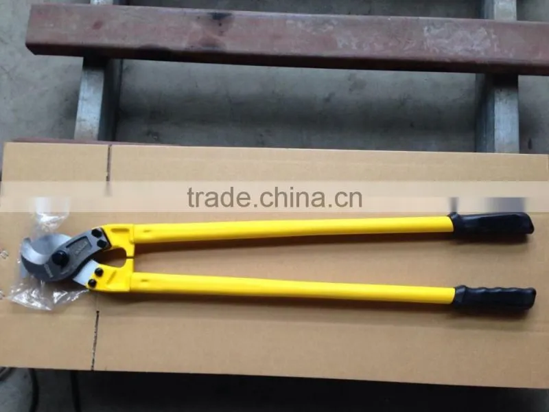 Factory CE 8" heavy duty red color painted high carbon steel cable cutter