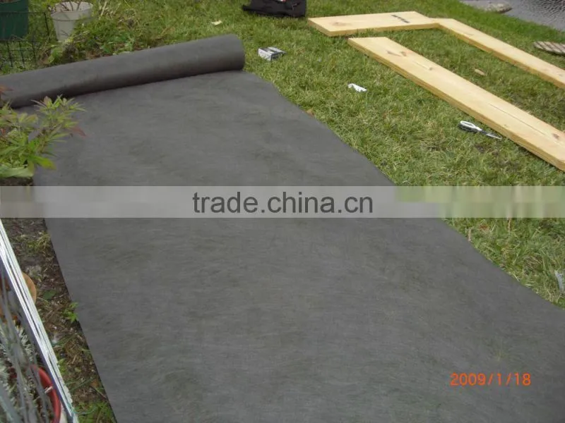 Anti-UV PP nonwoven fabric for landscape cover weed mats
