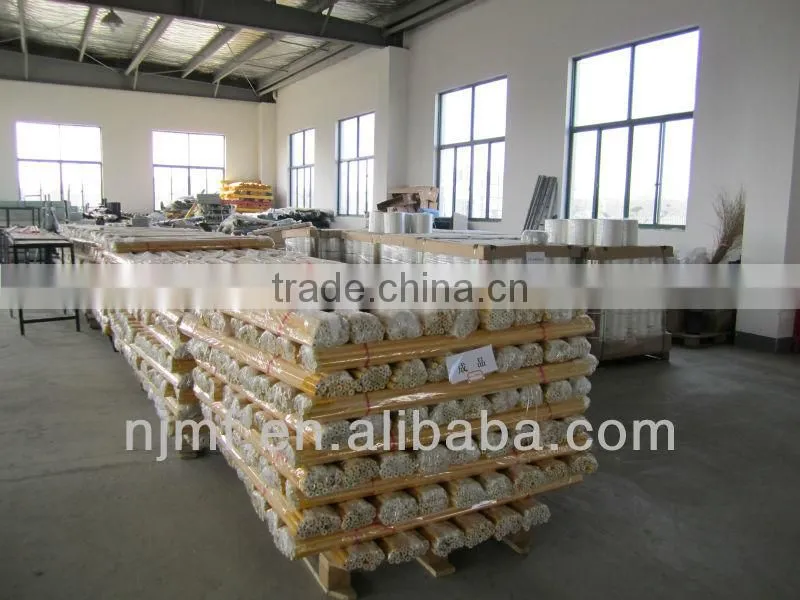 FRP poles Embedded plastic pipe