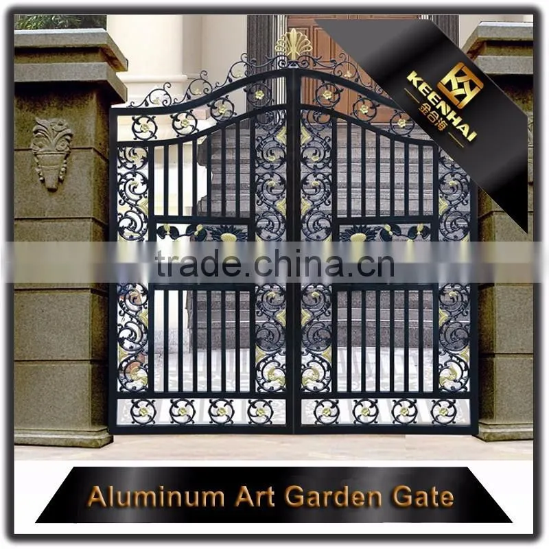 Home&Garden Decoration Powder Coated Aluminum Door for Villa Garden