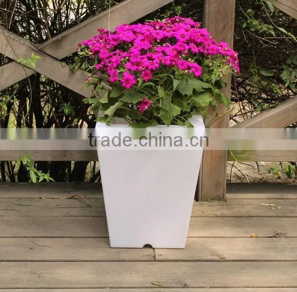 FO-9519 Colorful Light Plastic LED Flower Planter