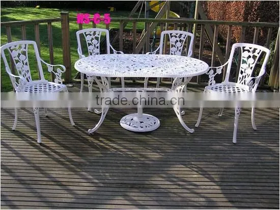 unique restaurant cast aluminum tables and chairs
