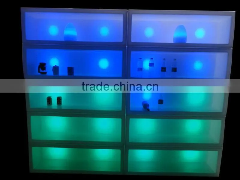 Hot ! Lighting Bar Cabinet / oak barrel / cooler box / wine cooler / plastic bucket