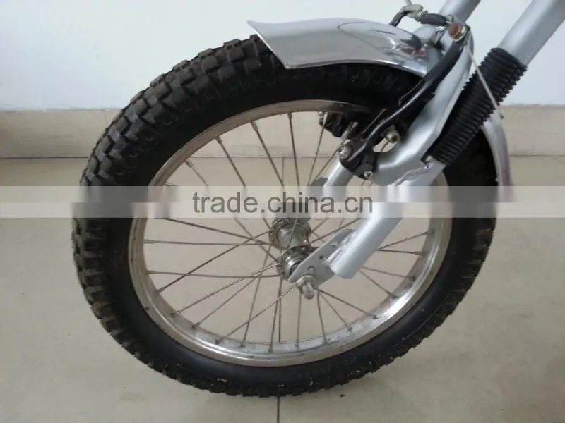 rubber wheels 2 seats children tricycle in China