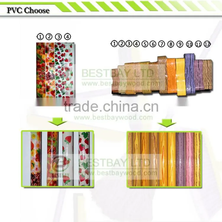 Cheap price wooden handle brush/long handle soft brush/wooden broom stick making machine