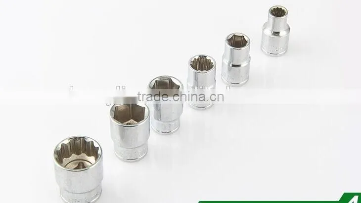 Berrylion Mirror Finished Hexagon Socket Half Inch Hexagon Socket