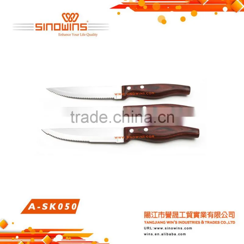 A-SK081 Royal Line High Quality Stainless Steel Steak Knives