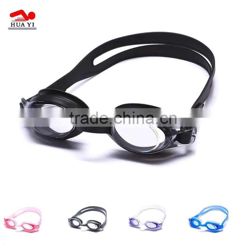 Logo printed for teenager anti fog bear rubbing underwater swim goggles