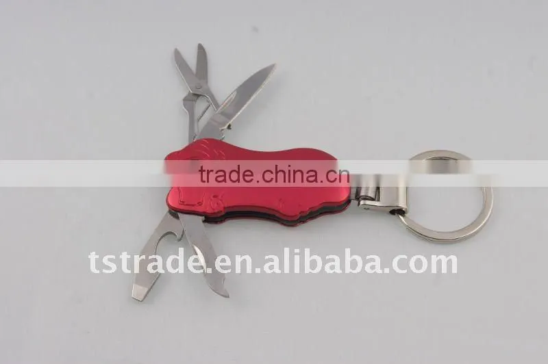 mini Gifts knifeSmall knife promotion kinfe popular keychain toolaluminium oxide keychain knife cheaper tools multi tool B105