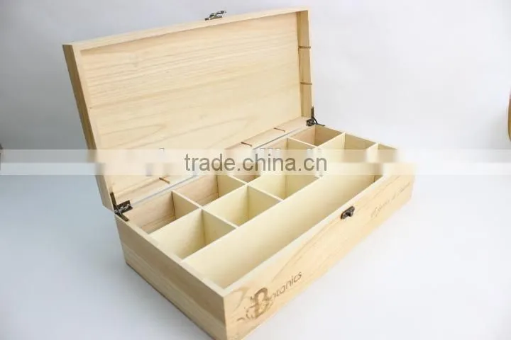 Handmade Wooden Tea Box Promotional