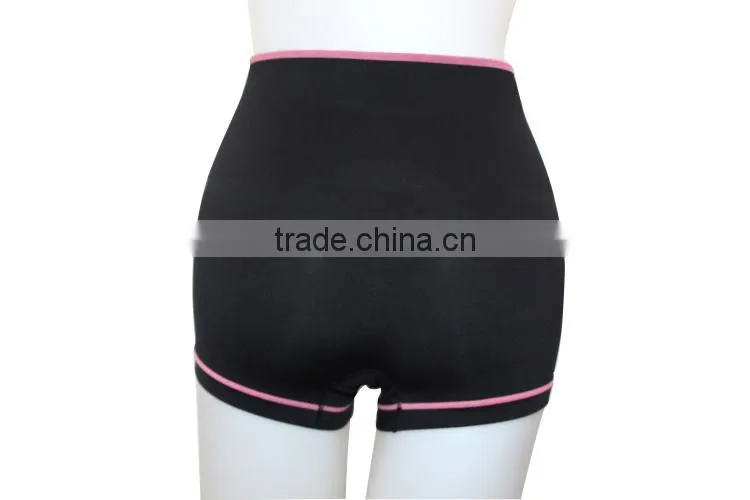 High waist one-piece control body shaper briefs seamless underwear for ladies