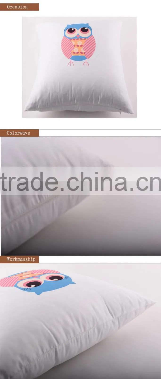 pillows home decor Fake silk material cushions for sofa, living room cushion cover,backrest cushion