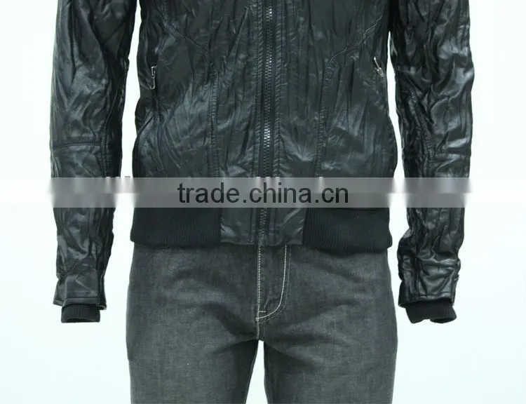 ALIKE leather jacket fish