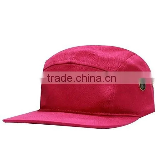 Custom Galaxy Print Strap Back 5 Panel Hat/ 5 Panel Hat with Woven Tag On The Front/Custom 5 Panel Campping Hat