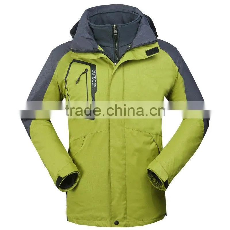 New Men Waterproof Windproof 3in1 Soft Shell Fleece Ski Snowboard Outdoor Jacket
