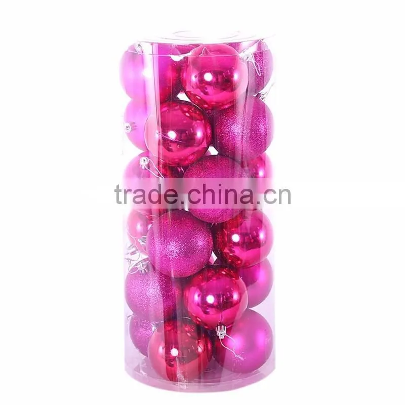 Christmas Decoration Supplies Type Colorful Custom Christmas Ball