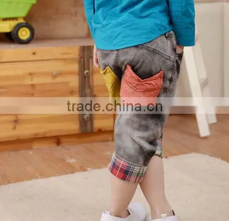 2-7Y Fashion Children Pants for boys with high quality of jeans