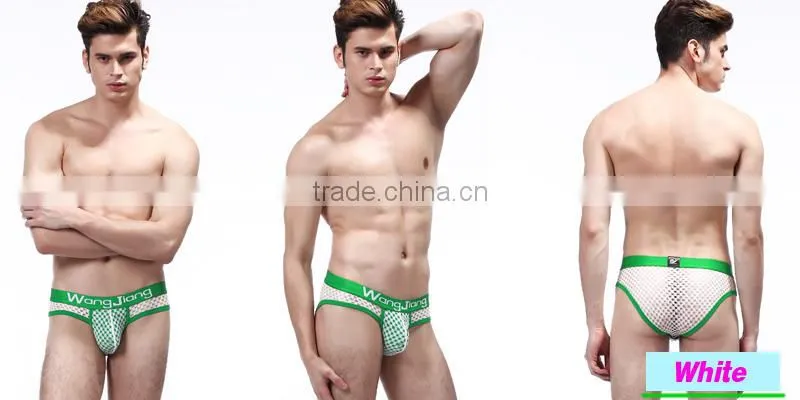 WJ new design sexy man briefs Customized Logos and Colors OEM/ODM Orders are Welcome