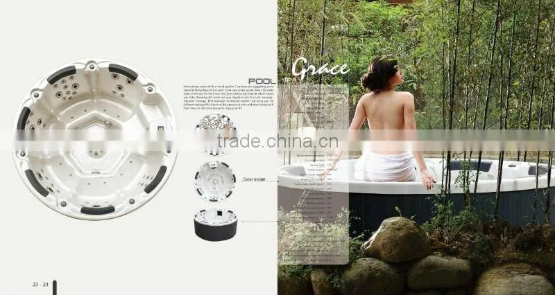 Acrylic garden swimming baths