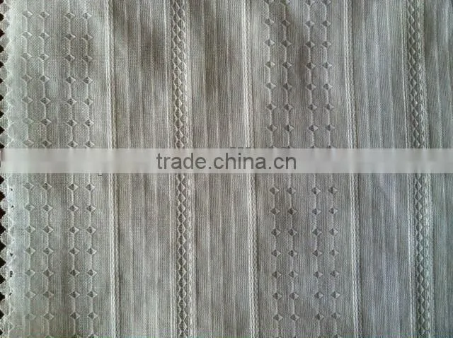 100% cotton solid dyed dobby leno fabric