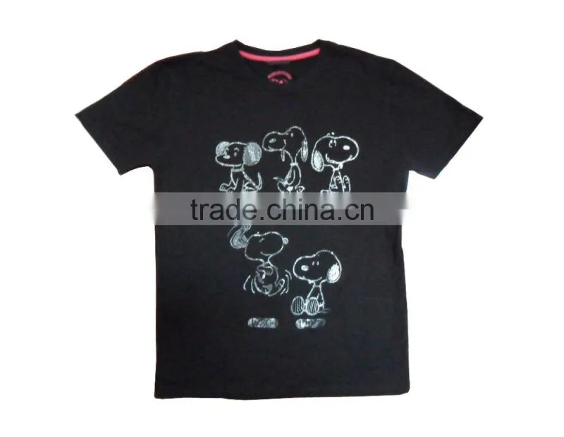 Children's cotton short-sleeves t-shirt