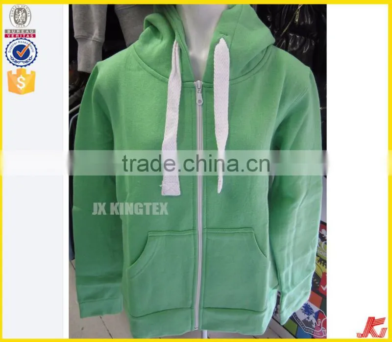 Contrast wholesale color OEM/ODM service men's pink zipper-up hoodies with your own logo