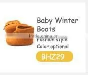 Baby leather Comfortable shoe factory price baby moccasins