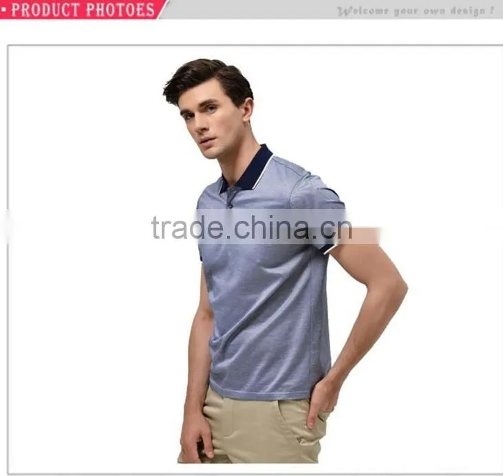 Latest Design Polo Shirt High Quality Shirt Fashion T-shirt for Men With Buttons