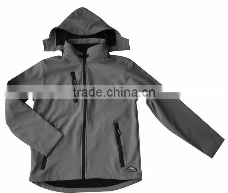 Wholesale 3 layer waterproof softshell windbreaker jacket