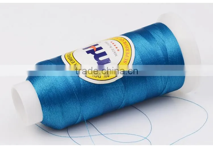 thread for embroidery 100% Polyester Embroidery Thread