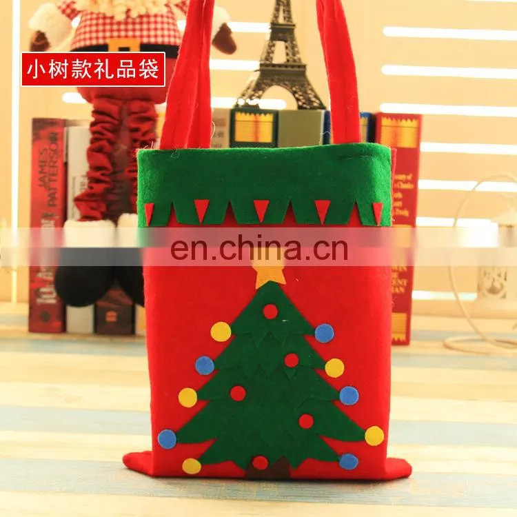 Children Christmas Snowmen Bear Candy Bag
