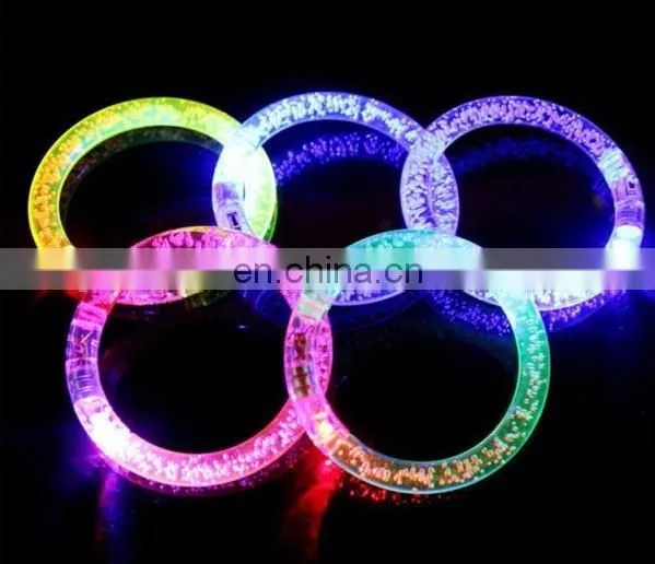 colorful LED bracelet for party,lighting up bracelet