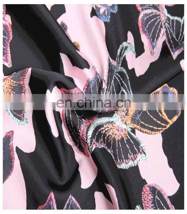 Wholesale Custom-Made Printed 60*60 90*88 Rayon Plain Fabric For Garment