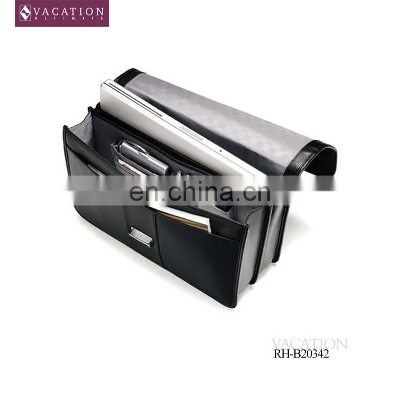 Business briefcase laptop messenger with high quality softback for businessman