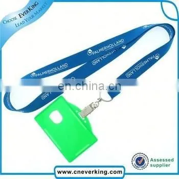 Promotion Custom polyester embroidery keychain