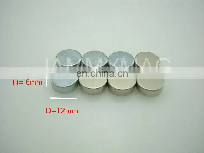 D12H6 pure neodymium magnet
