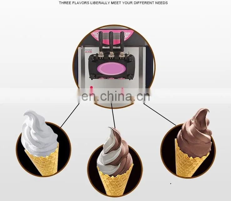 18-20L/H Desktop Hot Selling Soft Ice Cream Maker Machine