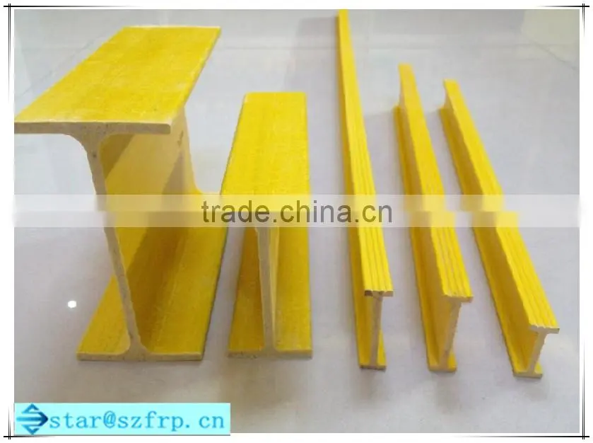 FRP fiberglass I beam/frp High voltage cable tray