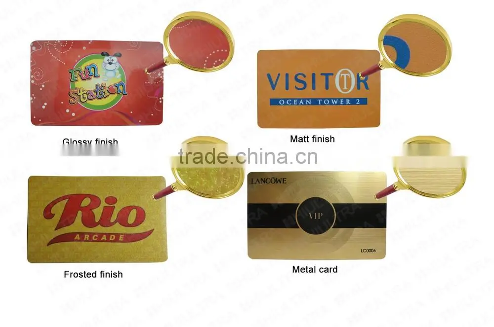 Contactless Proximity CR80 PVC printing Cards RFID Card Smart Card Access Card Accept Paypal