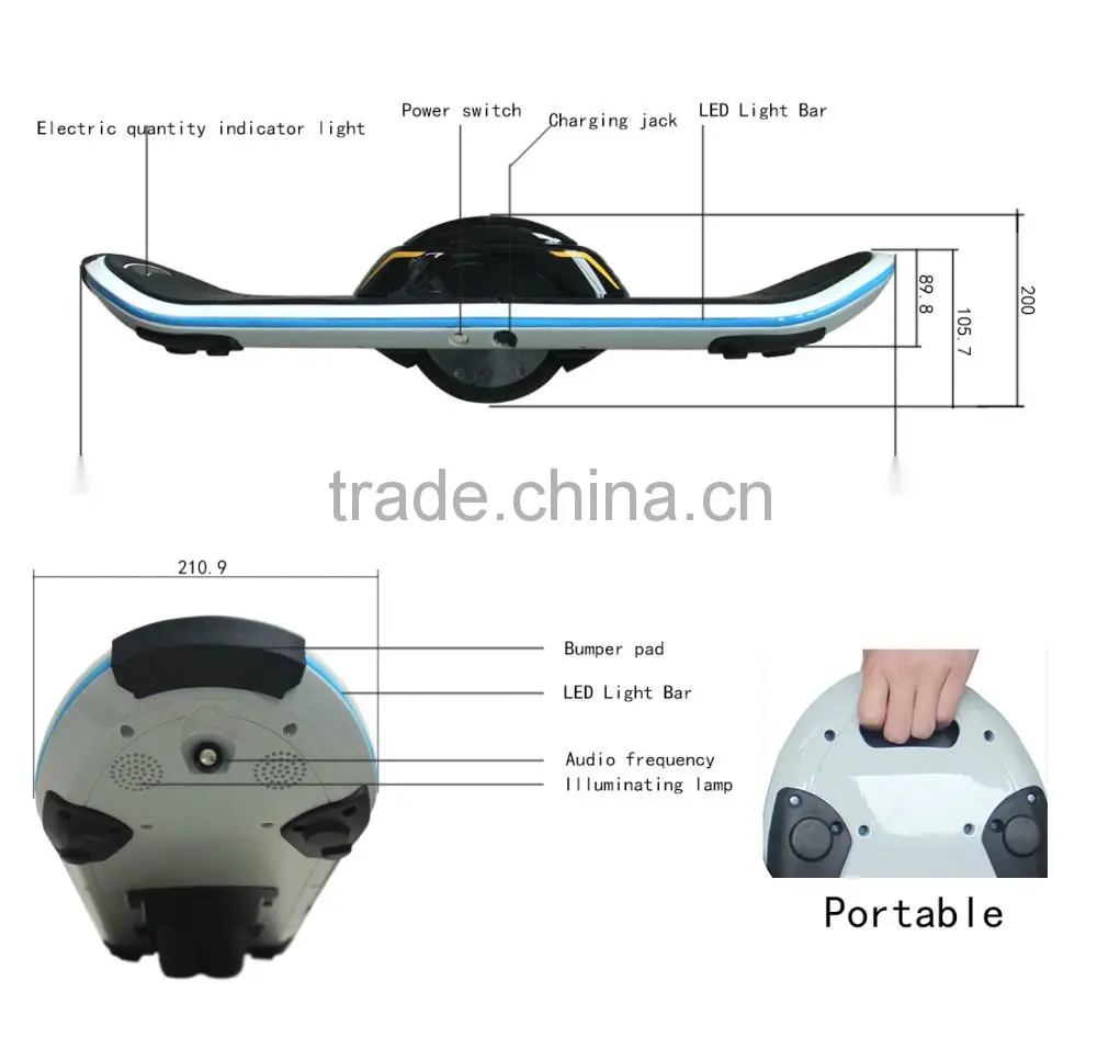 Hot sale solo wheel electric unicycle smart scooter mobility scooter for adults