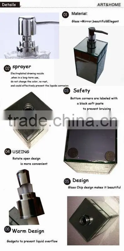 New Design argos bathroom accessories sets 1225.007-A