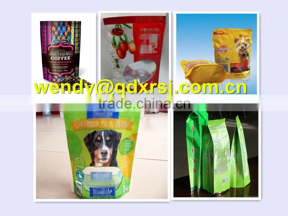 Customized free shape plastic bag for sugar plum/Customized free shape plastic food bag