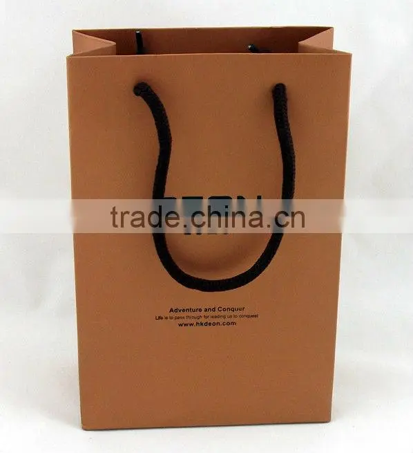 Fancy custom design paper packaging jewelry bag with best price