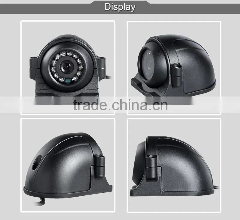 front/side metal waterproof car parking camera ccd hd night vision vehicle camera
