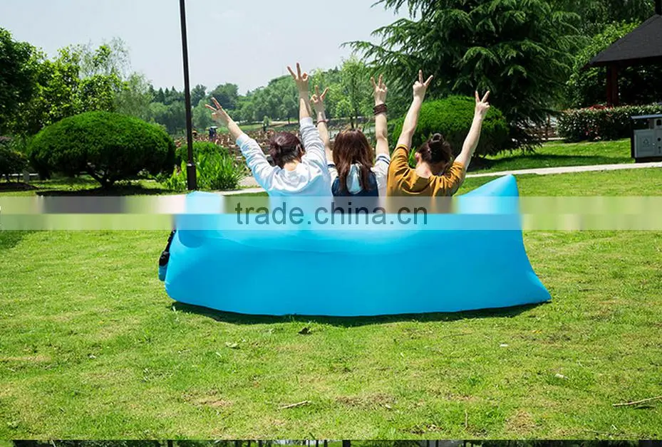 Inflatable Camping Beach Lazy Chair Bag Lounger Bag