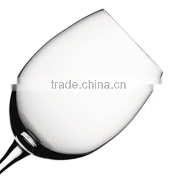 Handmade mouth blown high quality wholesale transparent glass wine bottle