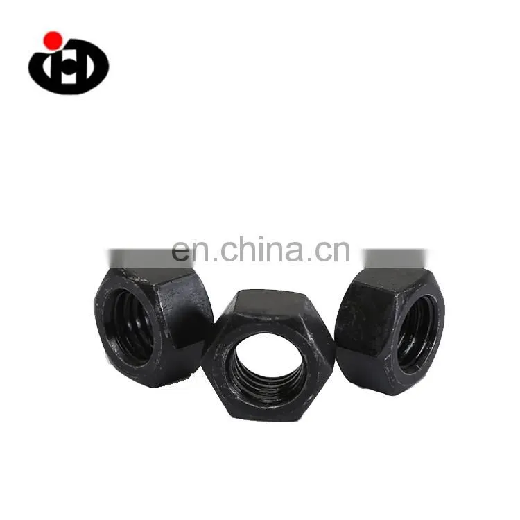 DIN934 Black Finished Carbon Steel Hex Nut