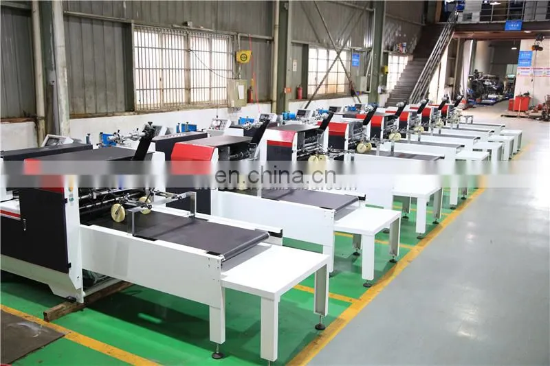 UTM1100B Servo Motor Driven Fast Speed Double Lane Line Automatic Carton Box Window Patching Machine