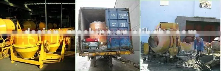 JH150 portable cement mixer with drum volume 400L for sale